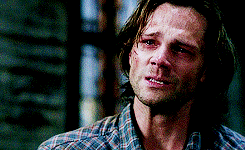dickiebirdie37:  jared padalecki + brilliant acting ↳&ldquo;Season 8’s finale
