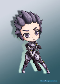 endlessillusionx:  heinesnow:  Here a Chibi