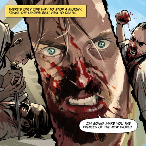 Season 3 of Black Sails airs tonight! To promote it on their social media, Starz hired me to illustr