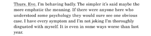 from the diaries of Eva Hesse