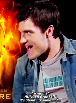 joshhutchersonnews:  Could you tell us what Catching Fire is about? Just in 3 sentences