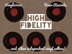 vinylandgeekstuff:  High Fidelity 