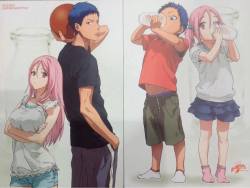 animemangadaisuki:  Aomine and Momoi GROWTH seriously prefering this pair more compared to kuroko x momoi 