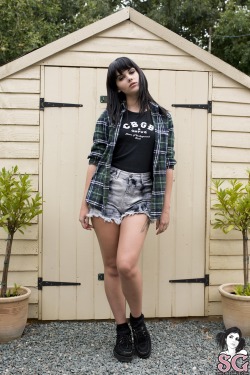 MEL (Mellisa Clarke) - Garden Party - www.SuicideGirls.com