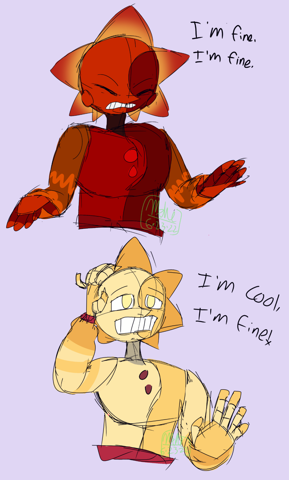 Twin Animatronics Fanfic — Okay surprisingly they actually got permission