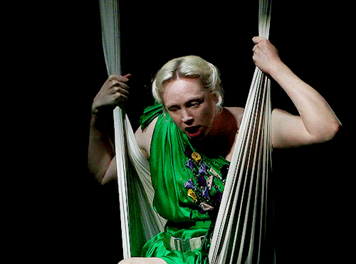 globetheatres: Gwendoline Christie as Titania in National Theatre Live: A Midsummer Night’s Dr