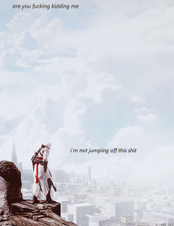 blacklightarene:  This is my favorite Assassin’s Creed post ever 