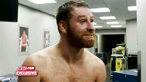 mith-gifs-wrestling:Sami is all smiles after winning at Battleground.