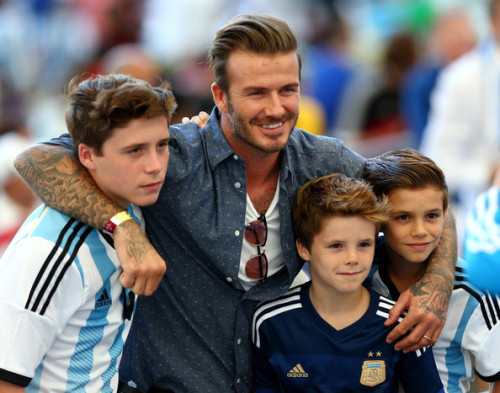 beckham family