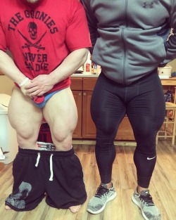 needsize:  Quad Goals Charlie Williams (Left) &amp; Nathan Christopher (Right)  