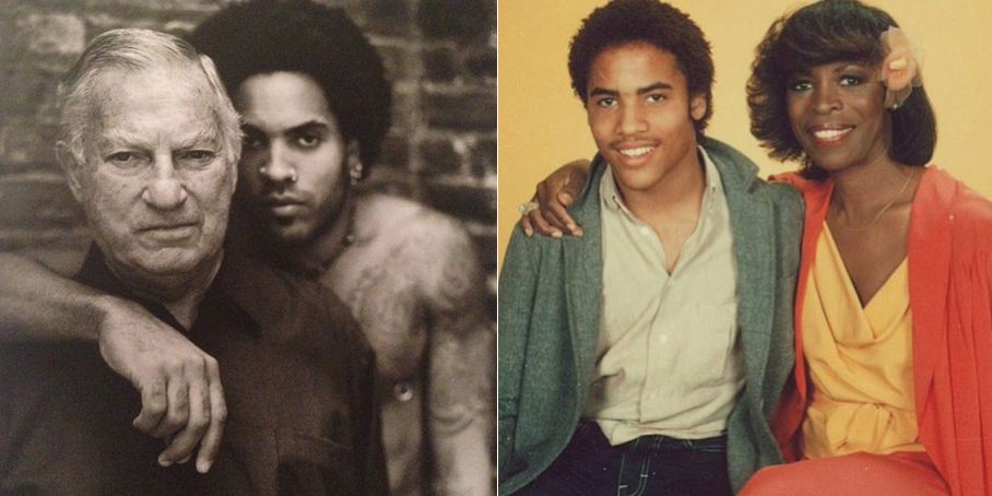  Lenny Kravitz with his parents, Roxie Roker &amp; Sy Kravitz 