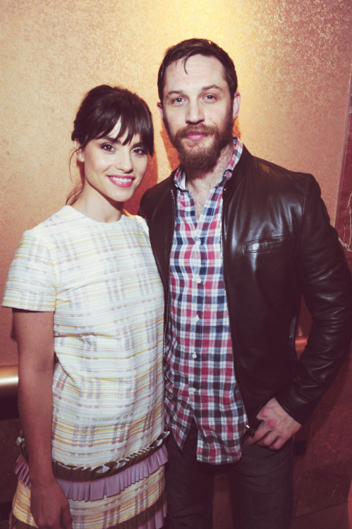 fabulouscharlotteriley:  Charlotte Riley & Tom Hardy at the US Premiere of Grand Street at the 2