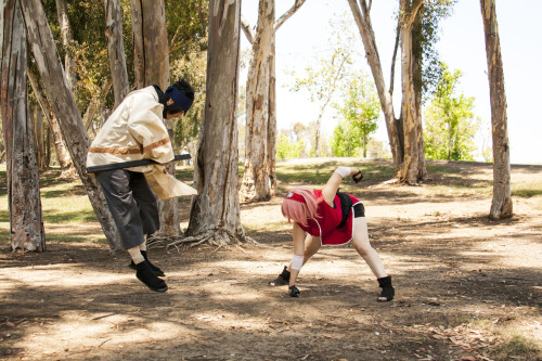  Team Seven Cosplay as Sasuke and Sakura. ( IG | FB | Tumblr) 