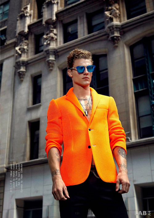 inamirror:  Mikkel Jensen for LAB A4 Magazine-The Existential by Greg Swales and styled by Ryan Davis