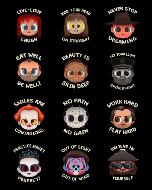 Some very important messages. Happy Halloween! https://jublin.threadless.com/collections/creepy-cuti