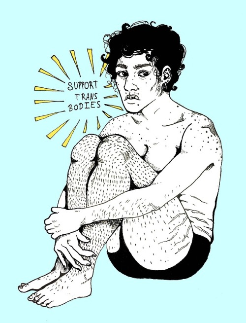 laininator:Support Trans Bodies- Sketchbook Redraw