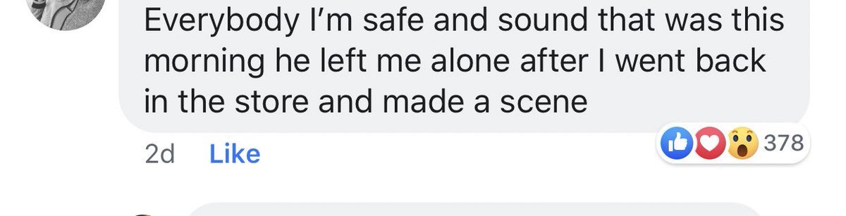 thatpettyblackgirl:   She stated in her comment section that she’s safe &amp;