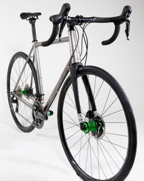 strongframes: Titanium disc road bike. #customtitaniumbike #custombicycle #titaniumbikes www