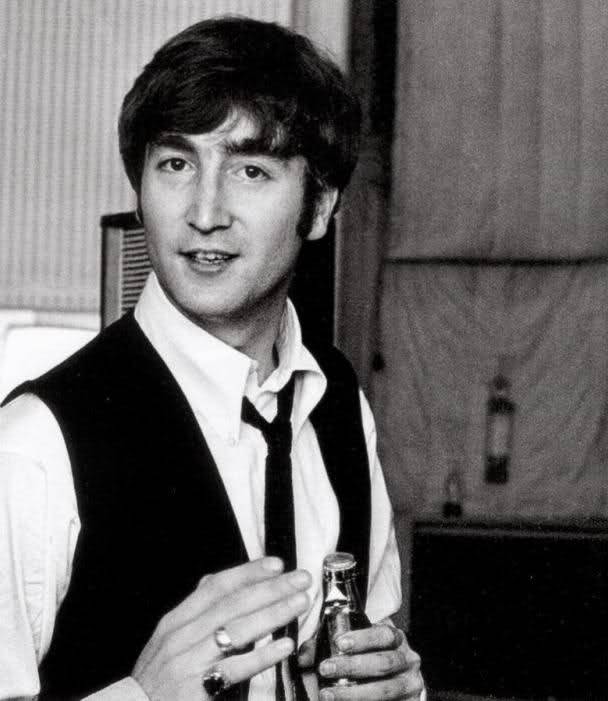 muraris:John Lennon, Abbey Road Studios, London, 25th February 1964 © EMI Records
