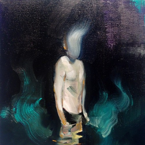 carmeloblandino:  10x10 oil on Canvas….Life is the action of love… Love will forever be around…