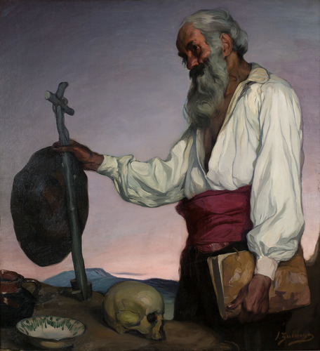   The Hermit, Ignacio Zuloaga, 1904  