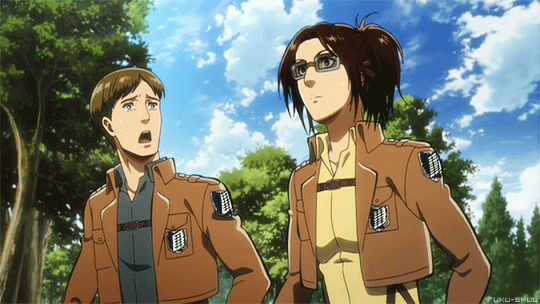 Moblit and Hanji watching/admiring LeviMore from A Choice with No Regrets Part 2