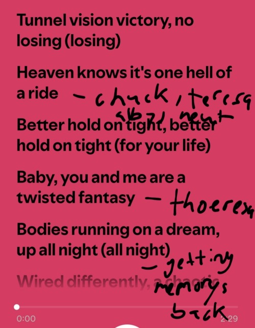 I Was Listening To A Song. And I SWEAR MY BRAIN EVER SINCE I CAN'T UNHEAR IT