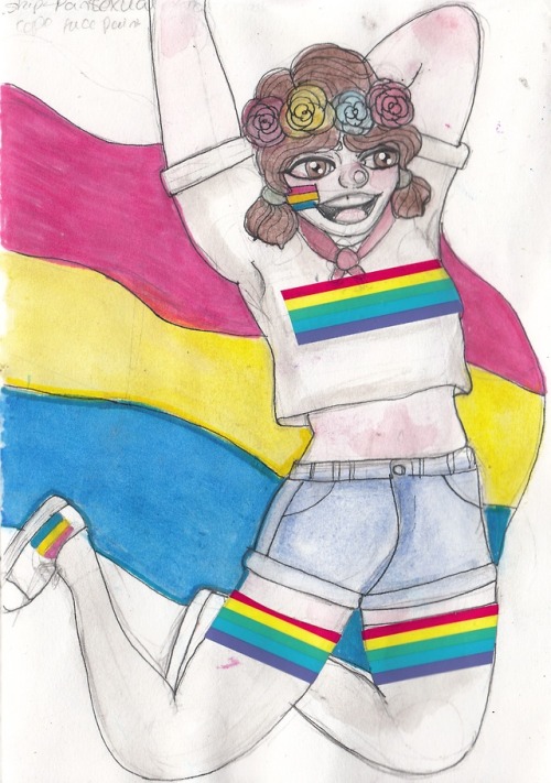 Pride Skip For @wetcoffeejpgdid A Asexual Pan-romantic Version And A Pansexual Version These Were Fun