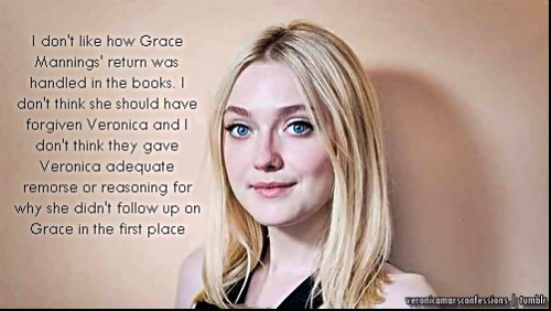 Veronica Mars Confessions I Don T Like How Grace Mannings Return Was