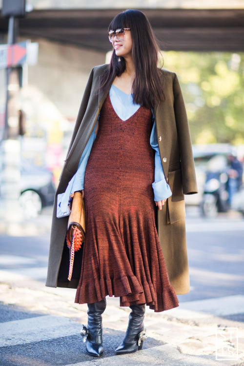 the-style-stalker: Street Style during Paris Fashion Week Spring Summer 2016
