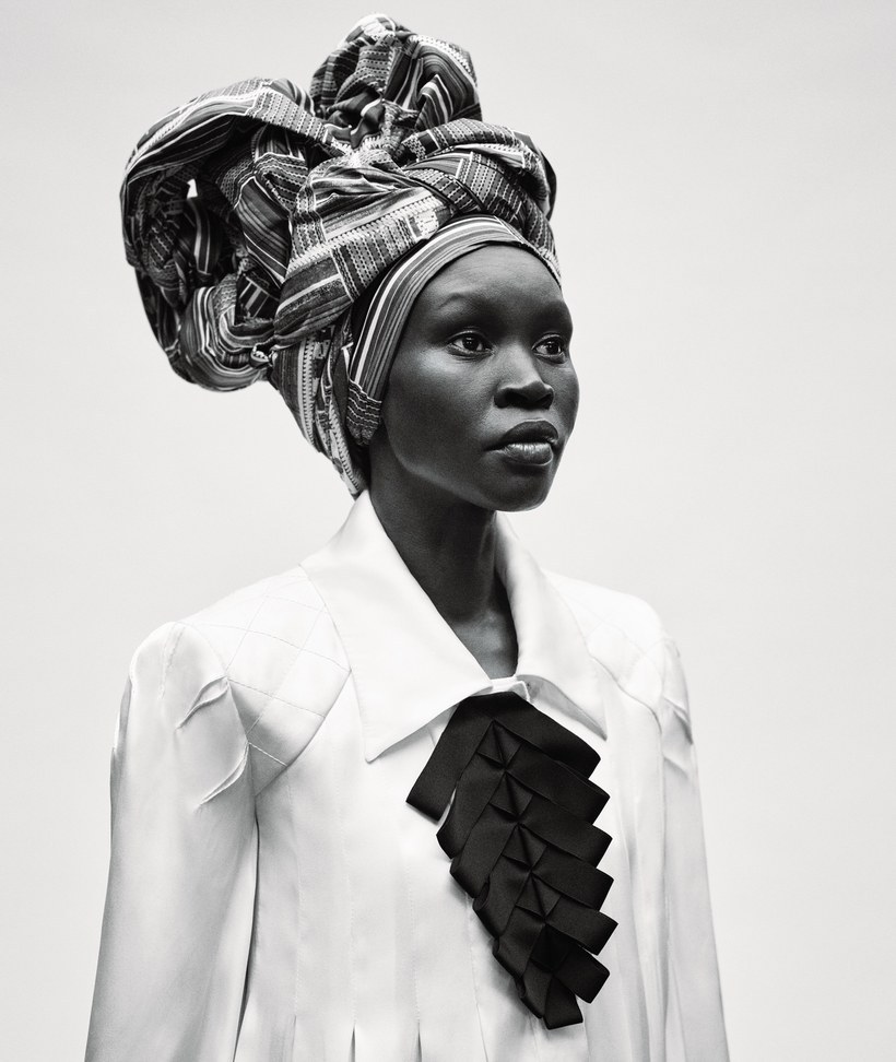 midnight-charm: “Here, There, Everywhere” Alek Wek photographed by Mikael Jansson