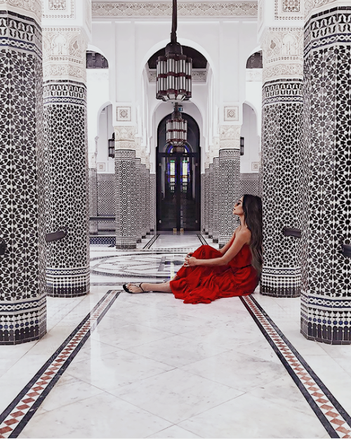 dailypll:Shay Mitchell in Morocco