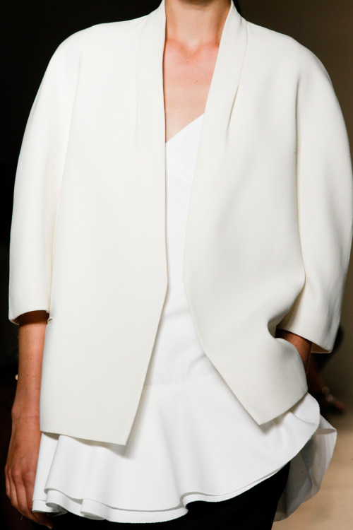 blvckstreet: models-on-the-runway: victoria beckham s/s 2014 BLVCKSTREET