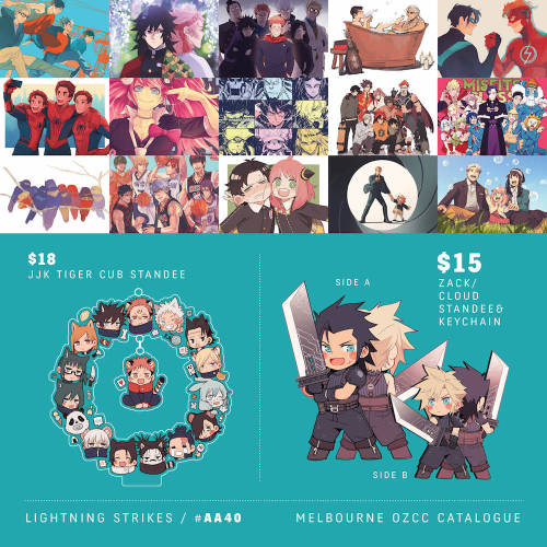 Crazy amount of con-prepping these last few weeks. Catch me next weekend (June 11-12) at Melbourne O