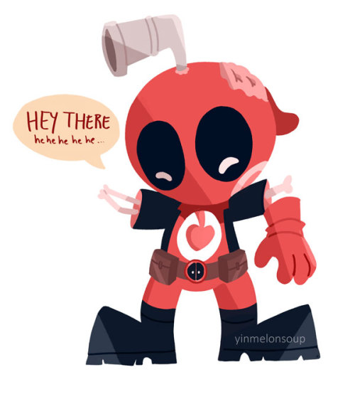 Drew Deadpool since Deadpool 2 is coming out soon, very excited