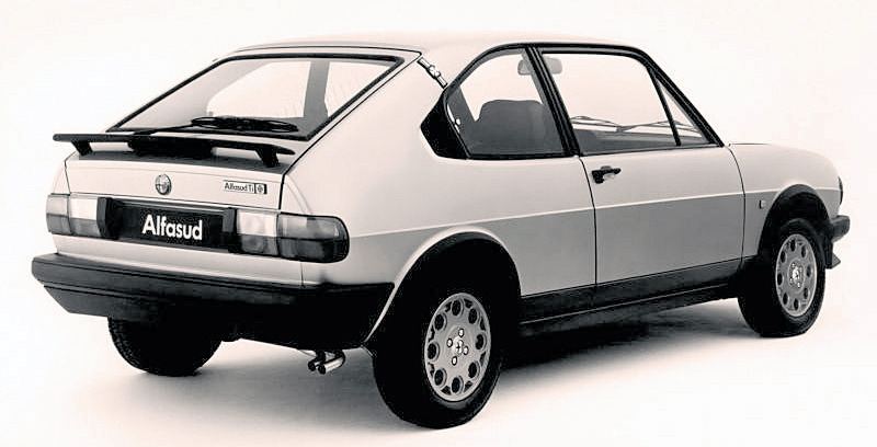 carsthatnevermadeit:  Alfa Romeo Alfasud Ti Quadrifoglio Verde, 1983. The original