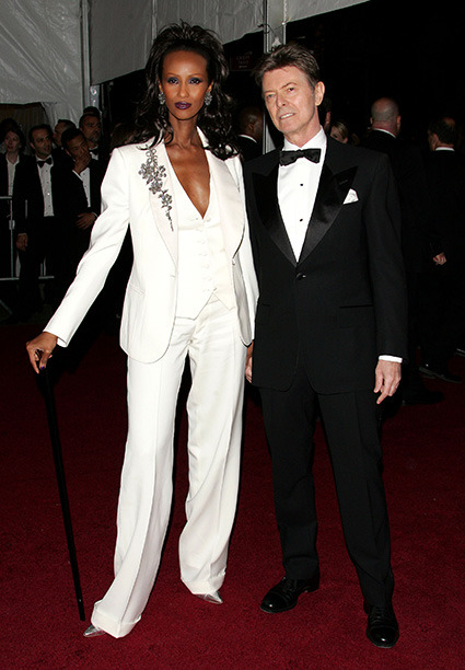 entertainmentweekly: A look back at David Bowie and Iman’s beautiful love story  
