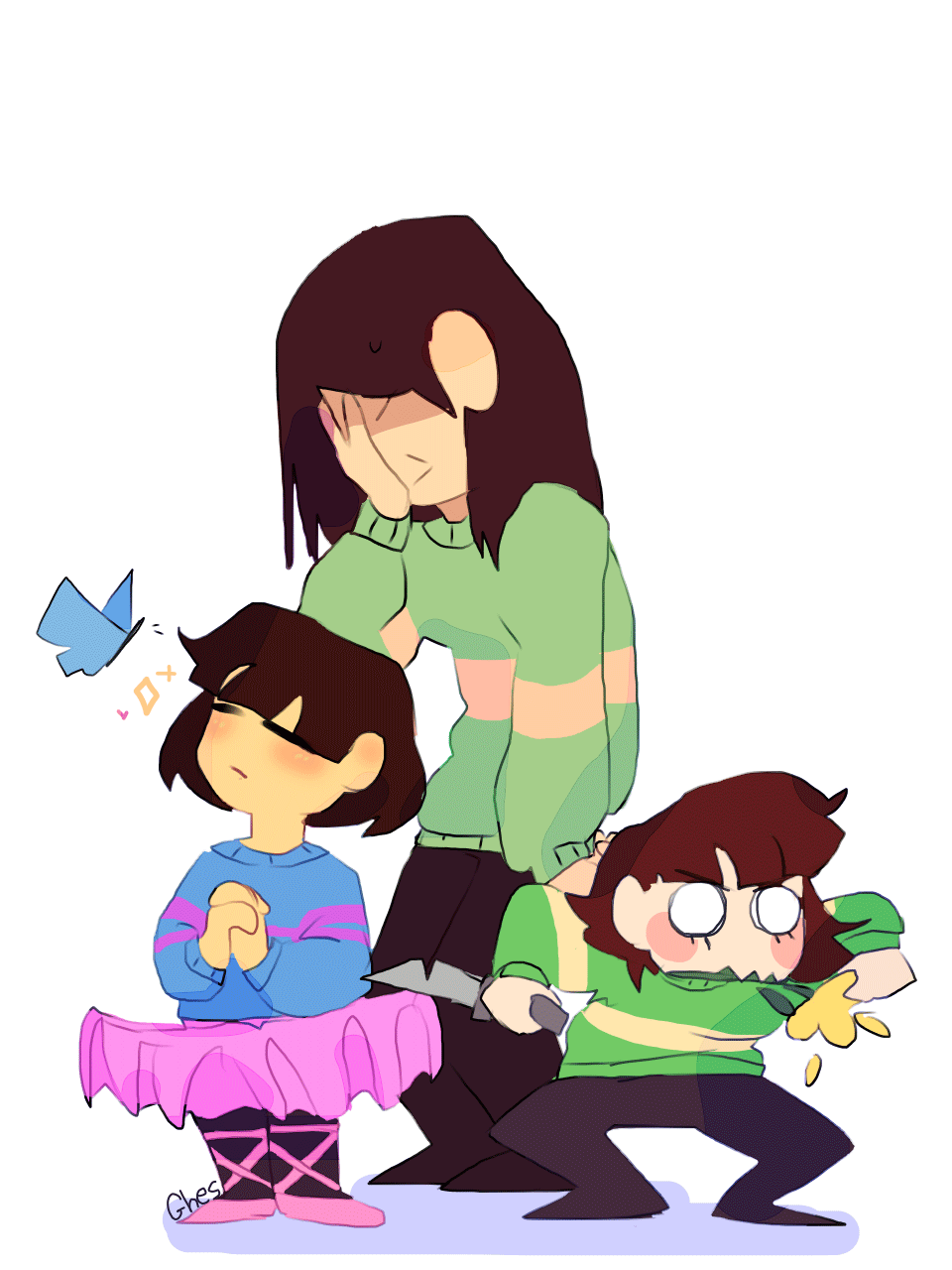 fallenpiee:  three humans
