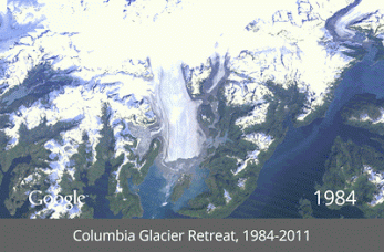 sixpenceee:27 years of satellite pictures turned into GIFS. Google created the original gifs and TIM
