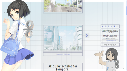 echeladder:  THEME 7 - AEIOU by echeladder (arnpora) this theme is a gift for christine gainaxoffici