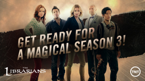 thelibrarianstv: @LibrariansTNT: #TheLibrarians will be back another season, and it will be big