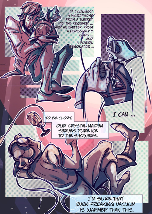 rachell-redacted:Connection: Portal & Wolf 359 short comic.