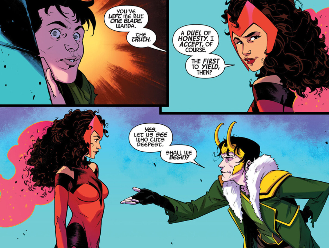 A blog dedicated to all your favorite moments — Scarlet Witch #8 (2023)  written by Steve