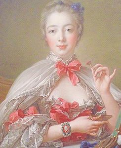 paintingses:  Portraits of Madame de Pompadour