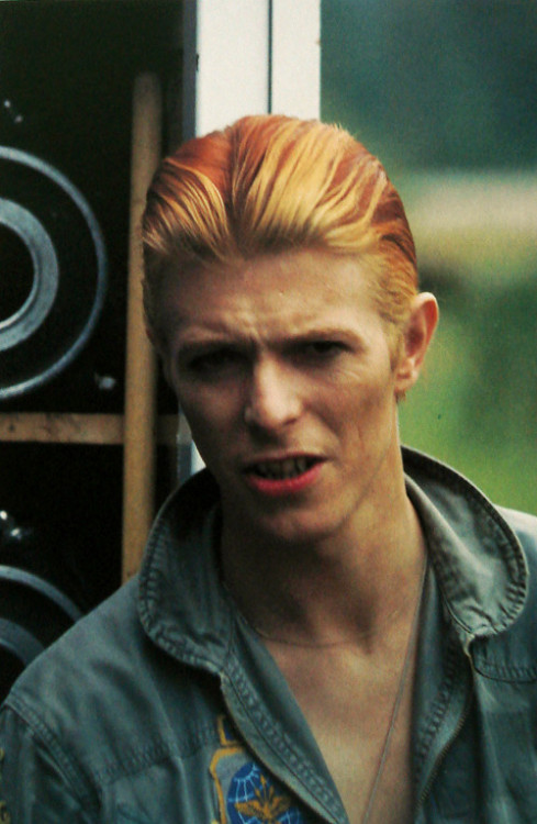 bowiepills:  Thin White Duke/Thomas Jerome Newton hair - requested by mongette 