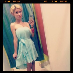 Katmuahz:  Ugh Which #Anniversary #Dress Should I Getâ ? :/ #Fittingroom #Shopping