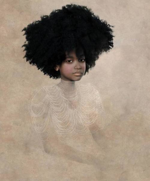 thesoulfunkybrother:- The beauty of Black Girlhood .Paintings by Tawny Chatmon