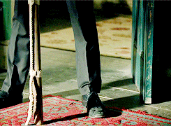 ughbenedict:  Sherlock comes back home all covered in blood and the only thing John