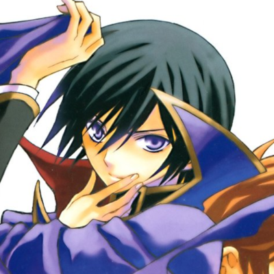 icons and headers — Lelouch Lamperouge from Code Geass: Hangyaku no