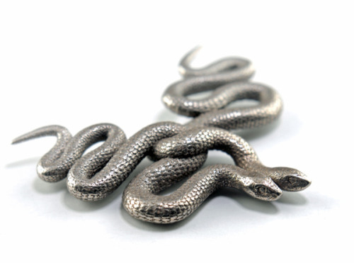 ianbrooks:  Embraced Snake Pendant by Michael adult photos